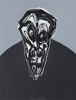 256.  ANTONIO SAURA (Huesca, 1930 - Cuenca, 1998).Don III, 1984.