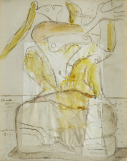 755.  LE CORBUSIER (La Chaux-de-Fonds, Suiza, 1887 - Roquebrune-Cap-Martin, Francia, 1965)“La Colère D’Achille”, 1955.