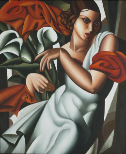 1121.  Copia de Tamara de LempickaRetrato de Ira Perrot.