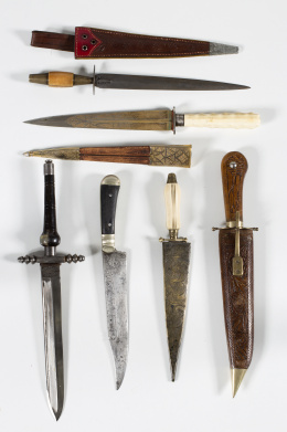 958.  Cuchillo de la casa, Friedr. Herder Abr. Sohn, Marca perteneciente a la compañía “Pik As”,Alemania, Solingen, S.XIX.