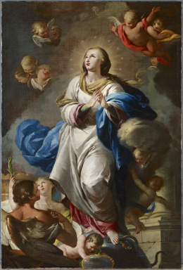 2007.  JOSÉ CAMARÓN Y BONANAT (Segorbe, 1731- Valencia, 1803)“Inmaculada Concepción”Hacia 1774-1779.