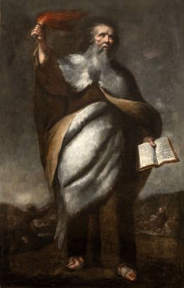 842.  ANTONIO DE PEREDA Y SALGADO (Valladolid, 1611-Madrid, 1678)San Elías