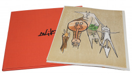 246.  WIFREDO LAM (Sagua La Grande, Cuba,  1902 - París, 1982).Meta de Changó, 1982.