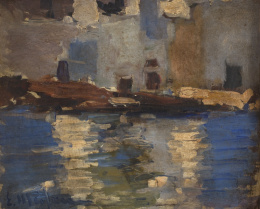 387.  ELISEO MEIFRÉN ROIG (Barcelona, 1859-1940)Marina