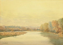 228.  CARMELO BASTERRA (Vitoria, 1925)El Ebro.