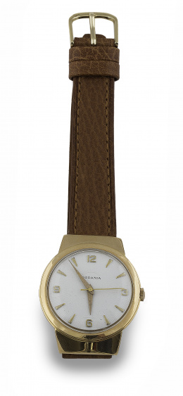 893.  Reloj RODANIA automatic en oro de 18K nº 5250 S.