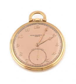 870.  Reloj Lepine PATEK PHILIPPE extraplano,c 1940 en oro de 18K. nª 89315