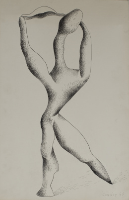 959.  HONORIO GARCÍA CONDOY (Zaragoza, 1900 - Madrid, 1953)Figura, 1947.