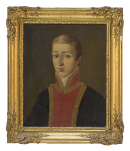 851.  ESCUELA ESPAÑOLA, h. 1800Retrato de D. Nicasio José de Velasco Álava y Ariola.