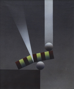 361.  JULIO LE PARC (Mendoza, Argentina, 1928)Modulation 985, 1987.