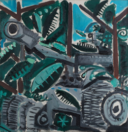 279.  ABRAHAM LACALLE (Almería, 1962)El vehículo de la carne, 1997