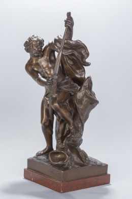 717.  Escultura en bronce, quizás Grand Tour, S. XIX