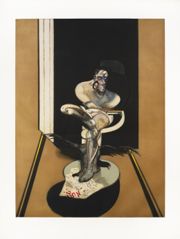 488.  FRANCIS BACON (Dublín, 1909 - Madrid, 1992)Seated figure, 1992