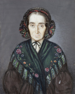 721.  ESCUELA ESPAÑOLA, SIGLO XIXRetrato de Doña Petronila Garcia Sevillano