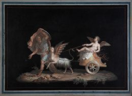 649.  MICHELANGELO MAESTRI (Roma, 1741-1812)Amor celoso