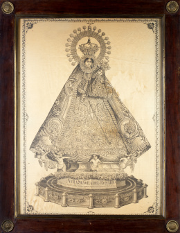 712.  JUAN PEÑA Y SCANELLNuestra Señora del Rosario patrona de Islas Filipinas