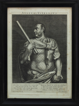 668.  AEGIDIUS SADELER II (1570-1629) Y TIZIANO (1477-1576)Vitelio