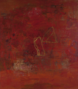 459.  RICARDO MAZAL (México, 1950)Red painting 1, 1993