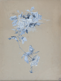 908.  JAIME PAHISSA LAPORTA (Barcelona, 1846-Barcelona, 1928)Flores