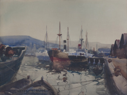 483.  CEFERINO OLIVÉ (Reus, 1907-1995)Marina, 1961