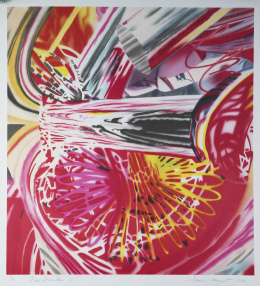 1061.  JAMES ROSENQUIST (Grand Forks, Dakota del Norte, 1933 - Nueva York, 2017)Fire Fountain II, 2006