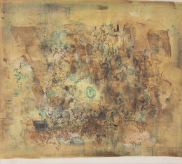 979.  ZAO WOU-KI (Pekín, 1921 - Nyon, Suiza, 2013)Sin título, 1956