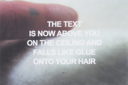 1025.  LAURE PROUVOST  (Lille, Francia, 1978)Like Glue, 2013
