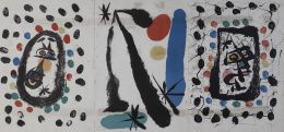 942.  JOAN MIRÓ (Barcelona, 1893 - Palma de Mallorca, 1983)Dibujos y Litografias, Camilo José Cela: Joan Miró, 1959