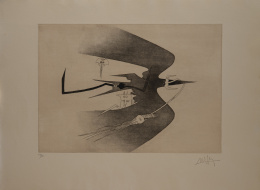 1094.  WIFREDO LAM (Sagua La Grande, Cuba, 1902 - París, 1982)