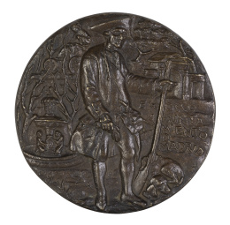 933.  JULIO LÓPEZ HERNÁNDEZ (Madrid, 1930 - 2018)Medalla Conmemorativa Centenario Carlos III, 1978