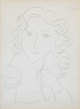 1016.  HENRI MATISSE (Le Cateau-Cambrésis, Francia, 1869 - Niza, 1954)Dessins. Thèmes et variations, 1943