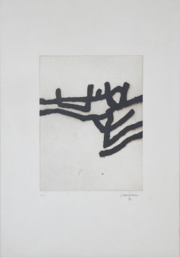 969.  EDUARDO CHILLIDA (San Sebastián, 1924 - 2002)Ibili II, 1963