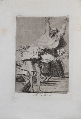 827.6.  FRANCISCO DE GOYA Y LUCIENTES (Fuendetodos, Zaragoza, 30.3.1746 - Burdeos (Francia), 16.4.1828)Ya es hora, 1797-1799