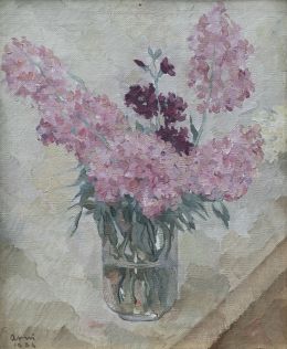 864.  S.XXJarrón de flores, 1936