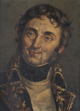 777.  ESCUELA ESPAÑOLA, H. 1800Retrato de André Masséna, Duque de Rívoli, Príncipe de Essling, Mariscal de Francia