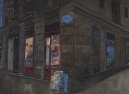 1015.  AMALIA AVIA (Santa Cruz de la Zarza, Toledo, 1930 - Madrid, 2011)Nocturno, 2001