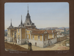 847.  JOSÉ MARTÍNEZ GARÍ (Alicante 1869-Madrid?)Santuario de la Virgen del Puerto