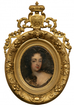 777.  ESCUELA FRANCESA, H. 1700Retrato de dama