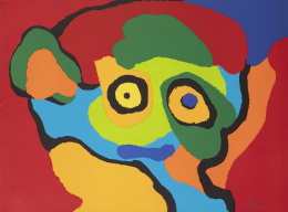 1062.  KAREL APPEL (Ámsterdam, 1921 - Zúrich, 2006)Some People Together, 1974