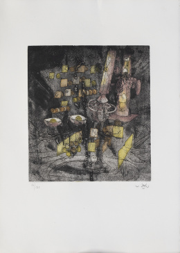 972.  ROBERTO MATTA (Santiago de Chile, 1911 - Civitavecchia, Italia, 2002)Devoirs dans le Hasard, 1973