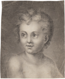 826.  ESCUELA FRANCESA, H. 1800Retrato de niño