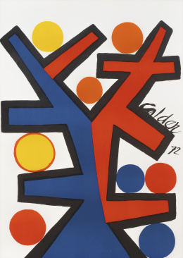 963.  ALEXANDER CALDER (Lawnton, Pensilvania, 1898 - Nueva York, 1976)The asymmetrical tree, 1972