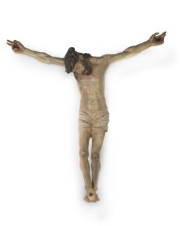 529.  Cristo crucificado.
Madera tallada y policromada.
Círculo