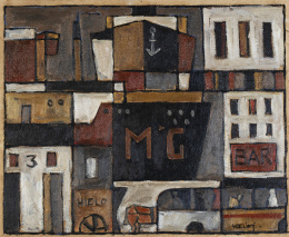 1033.  WALTER DELIOTTI (Montevideo, 1925 - 2020)Composición constructivista