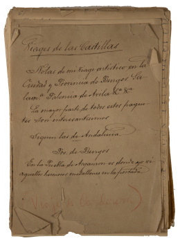 850.  VALENTÍN CARDERERA Y SOLANO (Huesca, 1796-Madrid, 1880)Viages de las Castillas. Notas de mi viage artístico en la Ciudad y Provincia de Burgos, Salamanca, Palencia, de Ávila