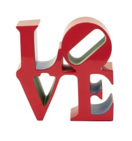 932.  ROBERT INDIANA (New Castle, Indiana, 1928 - Vinalhaven, Maine, 2018)Love Red Blue Green