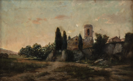 868.  PEDRO RIBERA (1867-1949)Paisaje