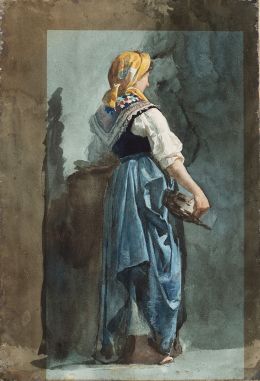 844.  JOSÉ TAPIRÓ Y BARÓ (Tarragona, 1836-Marruecos, 1913)Bellezas italianas