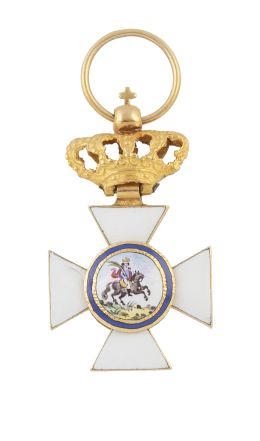 314.  Medalla S. XVIII Orden San Hermenegildo, Fernando VII, de o