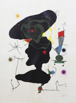 911.  JOAN MIRÓ (Barcelona, 1893 - Palma de Mallorca, 1983)
Oda 